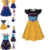 Kpop Demon Hunters Cosplay Girl Dress With Polyester Material For Kids 110-160cm
