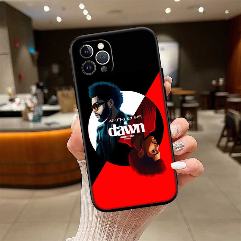 RE60 The Weeknd New High-End Shell Phone Case for iPhone SE X XS XR 16E 17 11 Pro Max 8 7 6 6s Plus Air