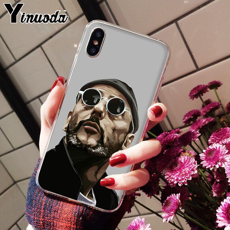 

Yinuoda Leon the professional Mathilda TPU Soft Phone Case Cover for iPhone X XS MAX 6 6S 7 7plus 8 8Plus 5 5S XR iphone 12
