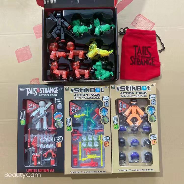 Le Toys Twisty Stickman: Creative Changeable Doll with Suction Cup