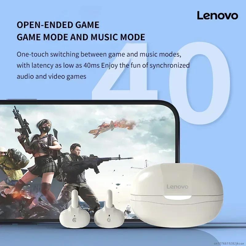 Lenovo EA330 Open Earphones HiFi Stereo HD Mic Call Earbuds Wireless Bluetooth Headphones Sports Gaming Ear Clip Headset 300mAh