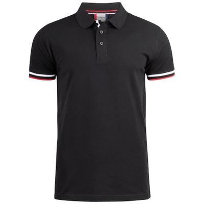 Clique Herren Newton Stripe Detail Poloshirt