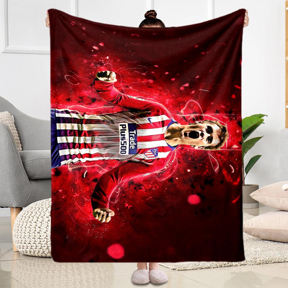 Player Celebration Blanket Durable Comfort Great for Office Bedding Sofa All-Season Use Modern Style Perfect Gift for Relatives and Friends