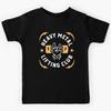 Heavy Metal Lifting Club Gym Rock Workout Hand Sign Design Kids T-Shirt