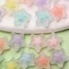 Acrylic Bracelet Earrings Marking for Jewelry Core Pentagram Beads 10pcs Necklace Fashion Handmade DIY Material Matte