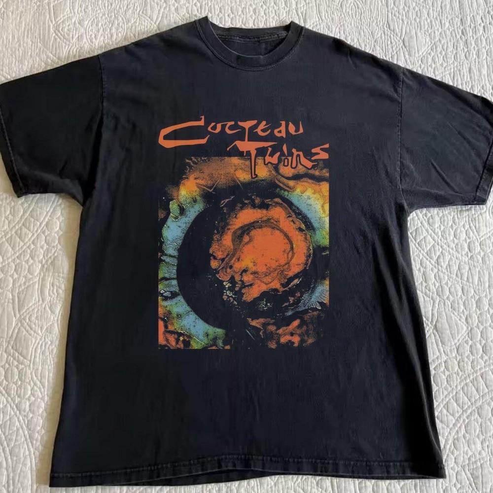 

Cocteau Twins black TShirt Black Short Sleeve tee Men Women tee NH24616 Unisex T-Shirt S