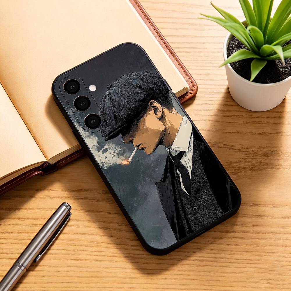 

Peaky Blinders tommy shelby Phone Case For Samsung Galaxy A73,A72,A71,A70,A53,A52,A51,Others Soft Black Cover Samsung a71 5g