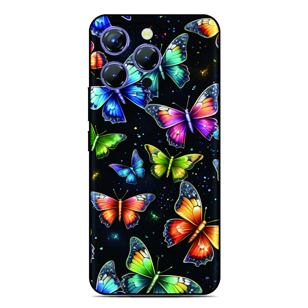 Butterfly Photo Phone Case For Blackview Wave 9C 8C 6C Shark 9 Color 8 A100 A96 A95 A90 A85 A80 A70 A55 A53 A52 A200 Pro Cover
