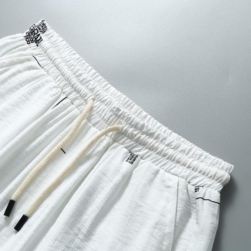 Plus Size M-8XL Men's Shorts Summer Clothes Loose Elastic Waist Summer Shorts