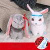 Kawaii Anime Rabbit Plush Toy Wei Ying Lan Er Dual Character Collectible Soft Stuffed Doll Fans