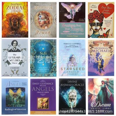 400 angol tarot és jóskártya asztali társasjáték