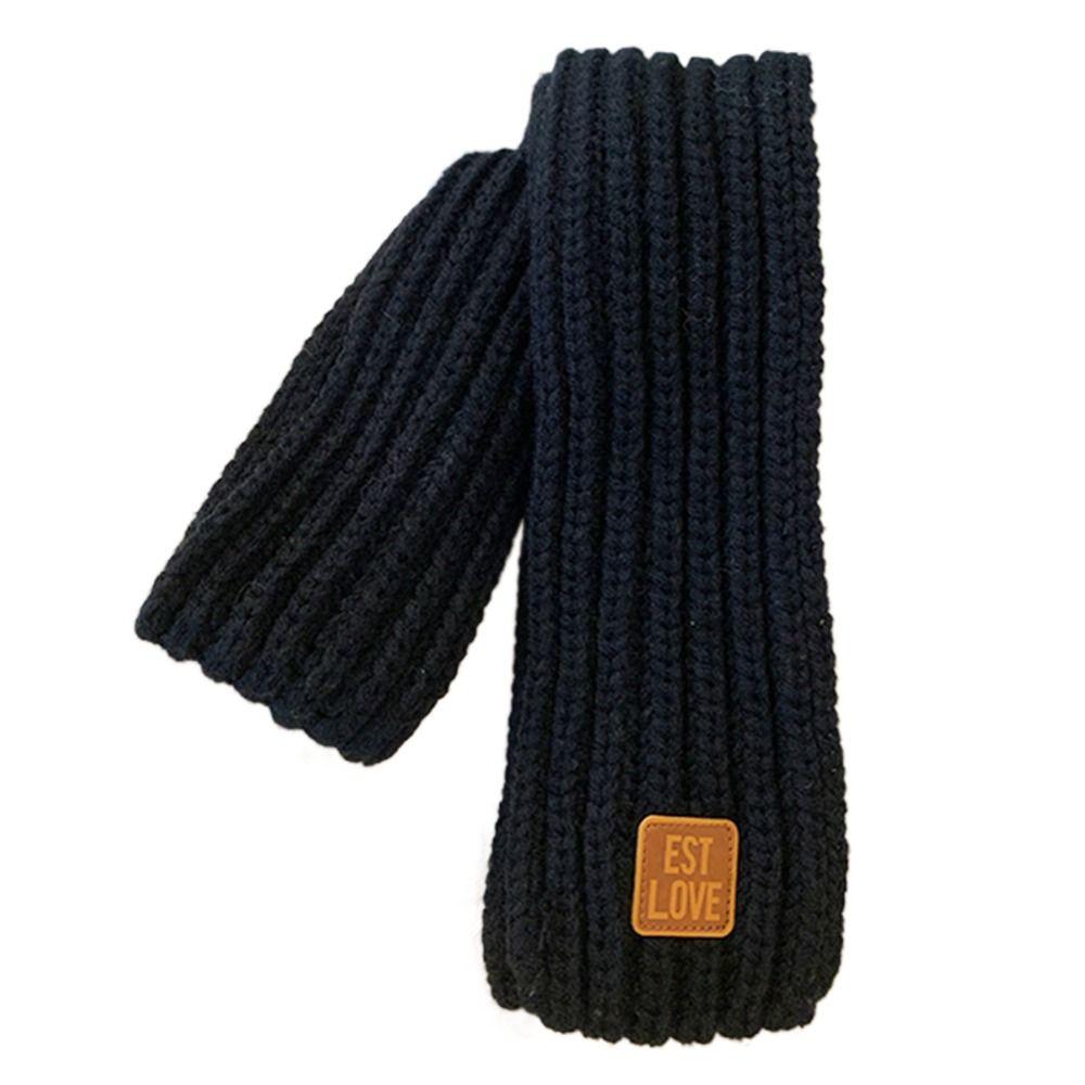 Windproof Autumn Winter Knitting Thermal Scarf Outdoor Scarf Apparel Accessories Kids Scarf