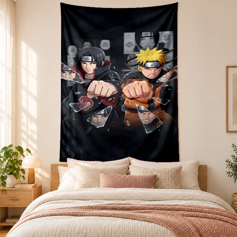 Naruto Tapestry Highquality for Decorating Living Room Bedroom Dorm Walls Ideal As Bedroom Wallart Orholiday Gift