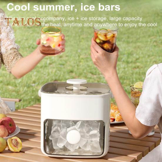Isbitbrett med lokk for vann Frukt Cocktailer Kreativ isbitform Enkel å rengjøre Isboks for whiskykaffe