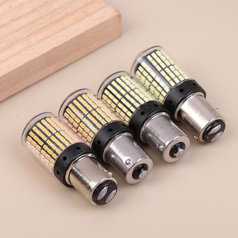 2 Pcs T20 Led Turn Signal Bulbs Canbus 1156 Ba15S P21W 1157 Bay15D P21/5W 7440 7443 W21/5W 3156 3157 Car Rear Brake Light