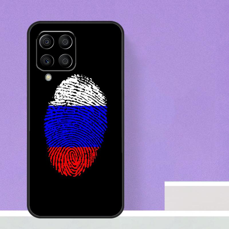 Russia Russian Flag Case For Samsung Galaxy M21 M31 M15 M55 M56 M36 M16 M06 M13 M33 M53 M12 M32 M52 M14 M34 M54
