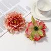 2/5Pcs 12cm Peony Artificial Silk Flowers Heads for DIY Wreath Gift Box Scrapbooking Wedding Home Party Decora Craft Fake Flower