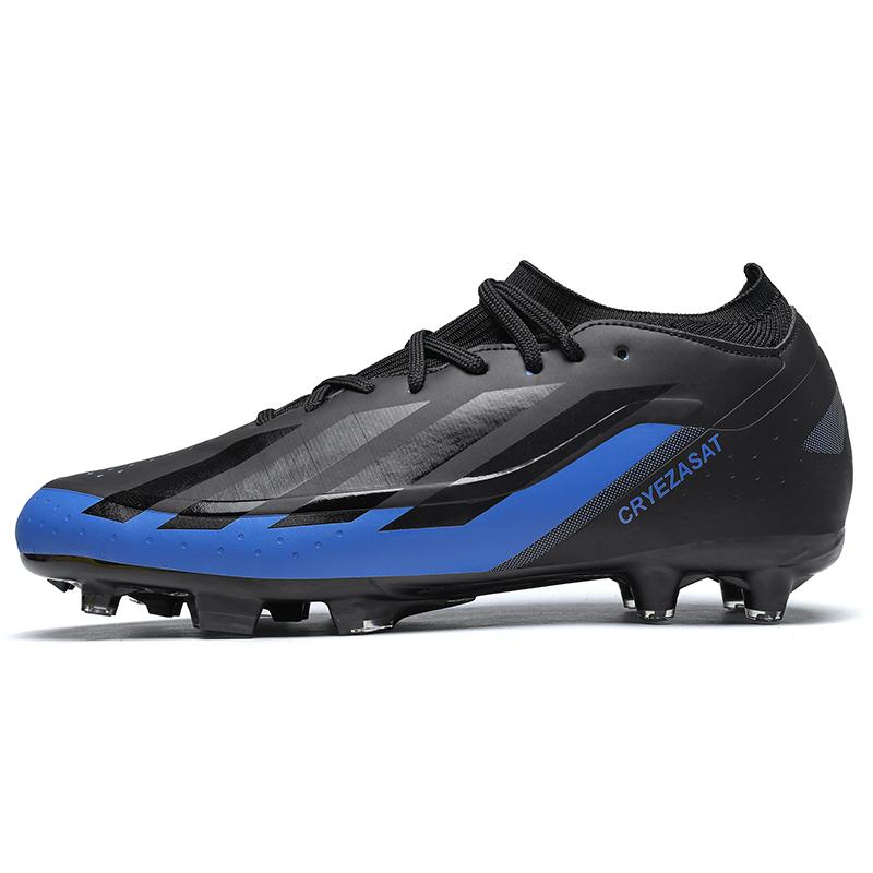 Men Soccer Shoes Long Spikes Match Futsal Football Boots Training Fg Ultralight Indoor Sneakers Breathable Cleats Drop Shipping