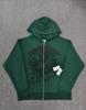 Grenzüberschreitend 555555 Reißverschluss Hoodie Klassisch Spinnennetz Reißverschluss Baumwolle Kapuzenpullover Sp5der Pullover Jacke
