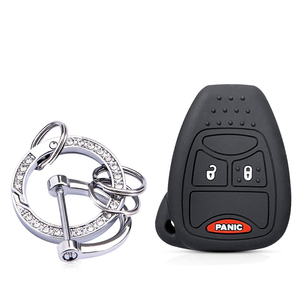For Dodge Avenger Caliber Cool Bo For Jeep Grand Cherokee Compass Patriot For Chrysler 300c Voyager PT Cruiser Key Case Cover