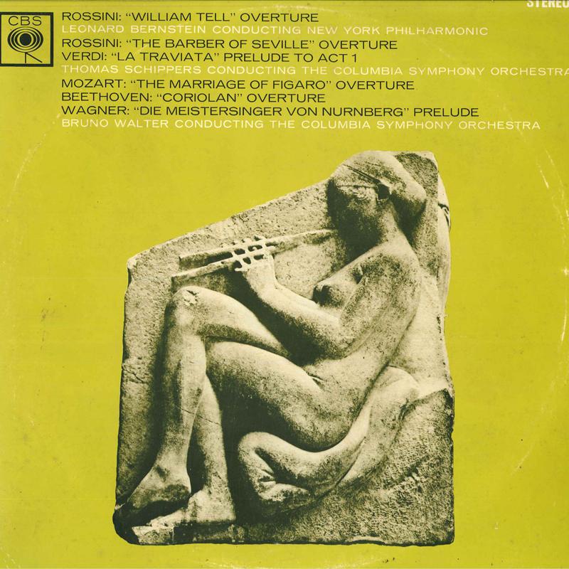 

LP Record VARIOUS Famous Opera Overtures HML108C CBS 1966 Japan Classical Used