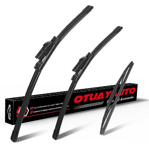OTUAYAUTO 22"+22" Windshield Wiper Blades Replacement for Chevrolet Silverado 1500 2500 3500 1999-2006 2019-2024 Front Window Wiper Fit Factory
