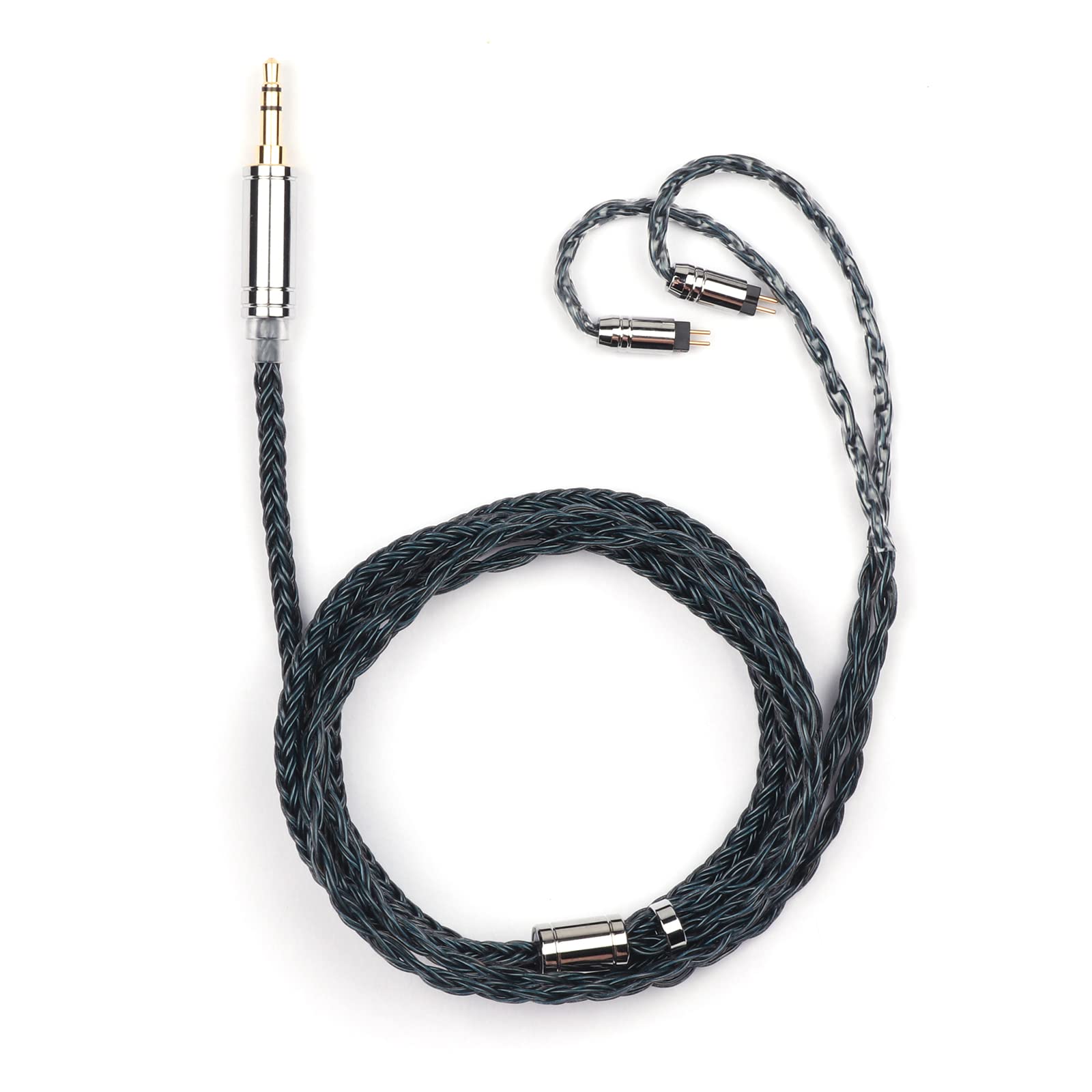 

New TRIPOWIN Zonie 16 Core Silver Plated Cable SPCHIFI Earphone Upgrade Cable [2022 Version] & (3.5mm-0.78mm 2pin, Moss)