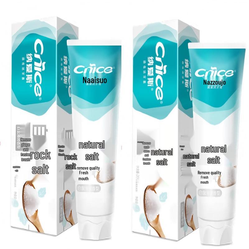 

Nice Natural Salt Whitening Toothpaste