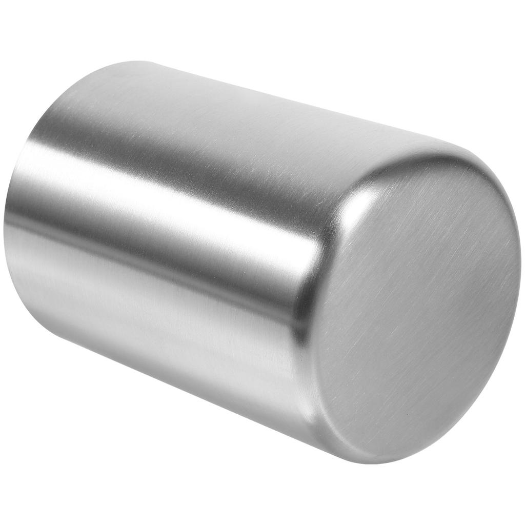 Stainless Steel Toothbrush Tumbler Cup Water Cup Beverages Beer Cup for Home Party Travel (Silver, 300ml)