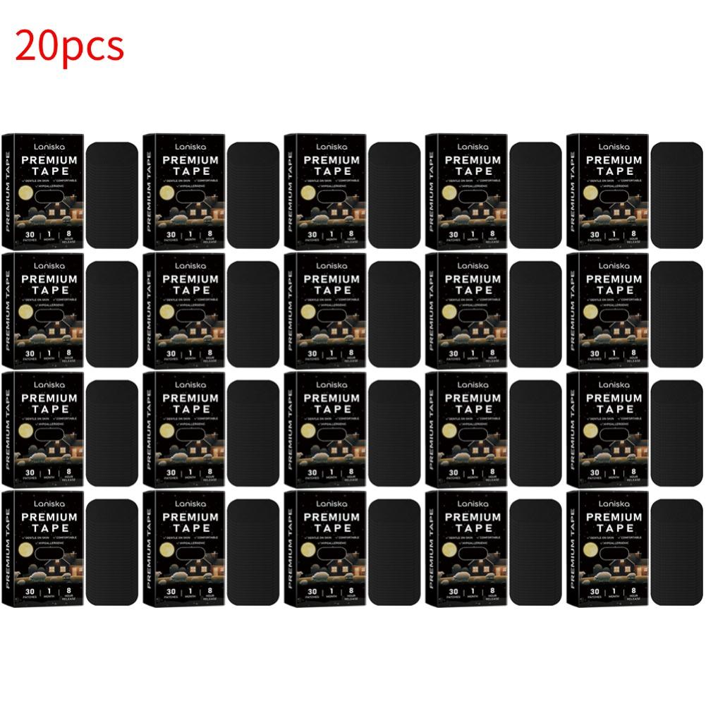 30pcs Mouth Tape Sleeping Keep Mouth Close Prevent Snoring Gentle Sleep Strip for Home Travel Mouth Tape for Pain Free Removal