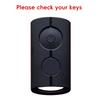 Car Key Case Cover Shell Silicone For Yamaha Nmax 2021/2022 NVX NVX155 XMAX XMAX300 QBIX AEROX JAUNS 2018 2019