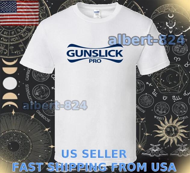 

NEW SHIRT GUNSLICK PRO LOGO T shirt FUNNY AMERICAN SIZE S TO 5XL S