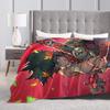 Hades Zagreus Super Soft Blankets  Camping Plush Throw Blanket Pattern Bedroom Flannel Bedspread Sofa Bed Cover