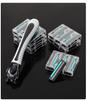 Stainless Steel Double-layer Razor Blades, Old-fashioned Manual Shaving Blades for Men, 1 Blade Holder, 21 Blade Heads