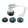 Electric Body Massager 3 Massage Heads Body Massage Machine for Abdomen Waist Arms Legs Neck