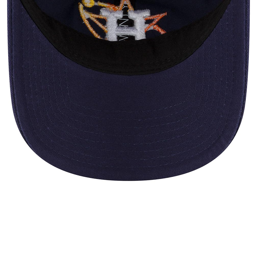 New Era Houston Astros 9TWENTY City Connect Strapback Adjustable Navy Blue Cap, Hat,