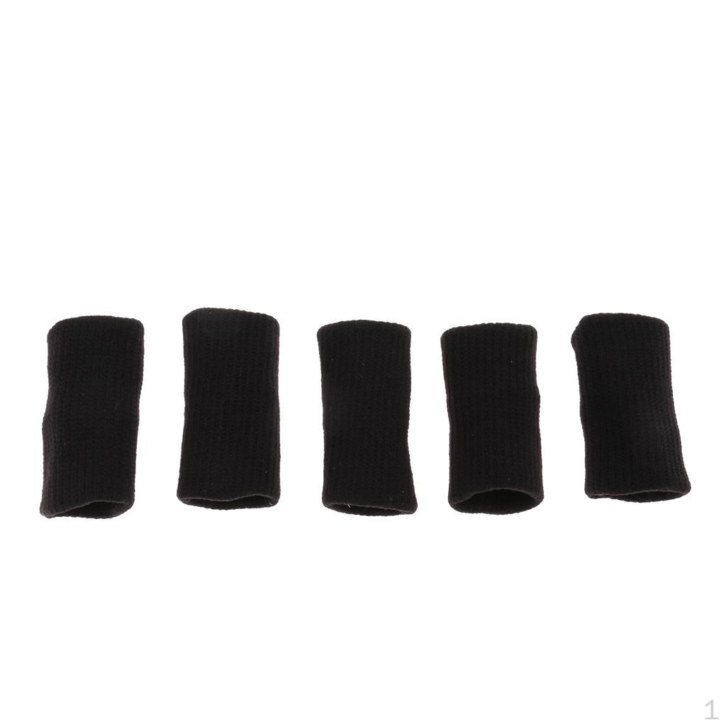 5 Pieces Finger Sleeves Support for Basketball