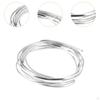 Car Air Conditioner Outlet Decoration Strip 236.22inch Silver High Reliability Premium DIY Install