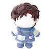 And Shoes Set for 15cm Plush Suitable for Kpop and T-shirt, Overalls, Toy, Blue, Dolls, Mascots, Accessories. [Used]