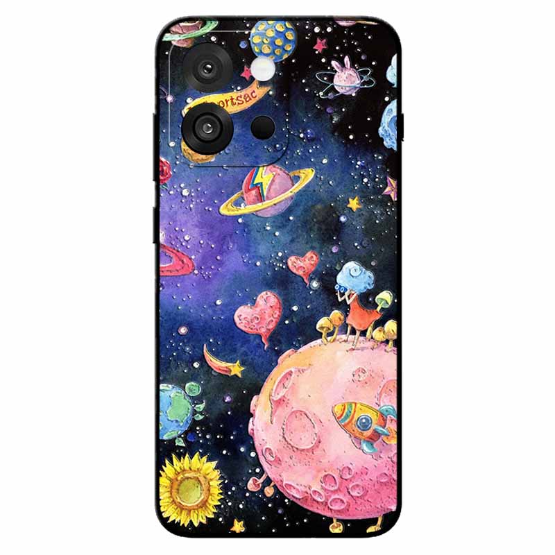 3D Emboss Cases For OnePlus 13T/ 13S Relief Emboss Soft Silicone Back Cover For CPH2723 Relief Funda OnePlus 13s Flower Capa 13T