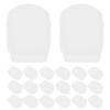 50Pcs Laundry Zipper Covers Silicone Caps for Washer Dryer Front Load Noise Reducing Zipper Protector Snag Prevention