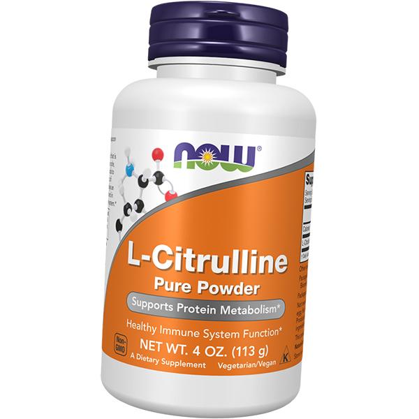 

Citrulline Powder, L-Citrulline Pure Powder, Now Foods 113g Unflavored (27128051) 113g Unflavored