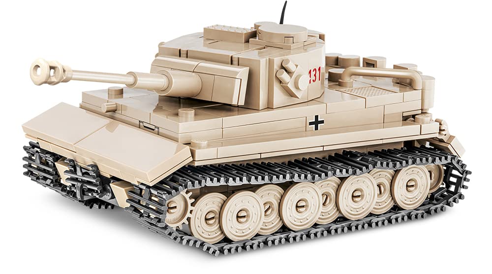 

COBI Blocks German Army Tank Panzer VI Tiger 131 Scale 340 Pieces Compatible with Lego IN 2710 1/48 [MADE EU]