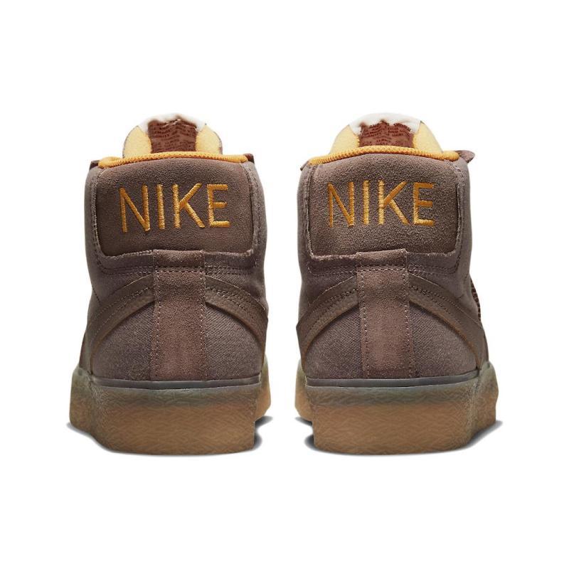 Nike Sb Zoom Blazer Mid Prm Plus Plum Eclipse Gum  Zapatillas de Skate DV5468-200