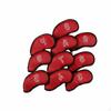 10 Pieces Golf Iron Headcover Set Scratch Protection Numbered Covers Closure for Golfers Royal