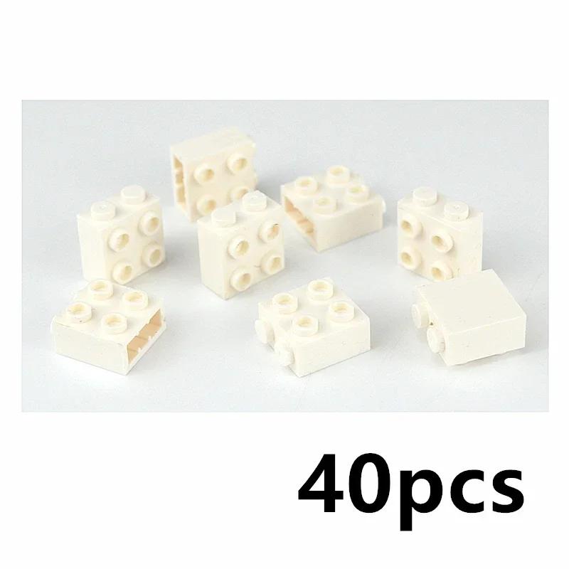 

MOC 1x2x1 2/3 with Studs on 1 Side Knobs 40Pcs Thick Building Block Toy Compatible Educational Creative Size Gift DIY Bricks