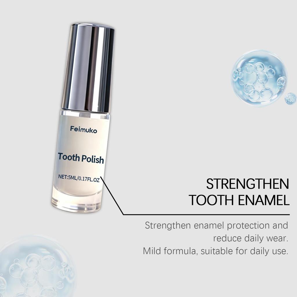 Daily Teeth Care Varnish | Gentle Oral Care for Clean, Smooth & Natural Shiny Teeth