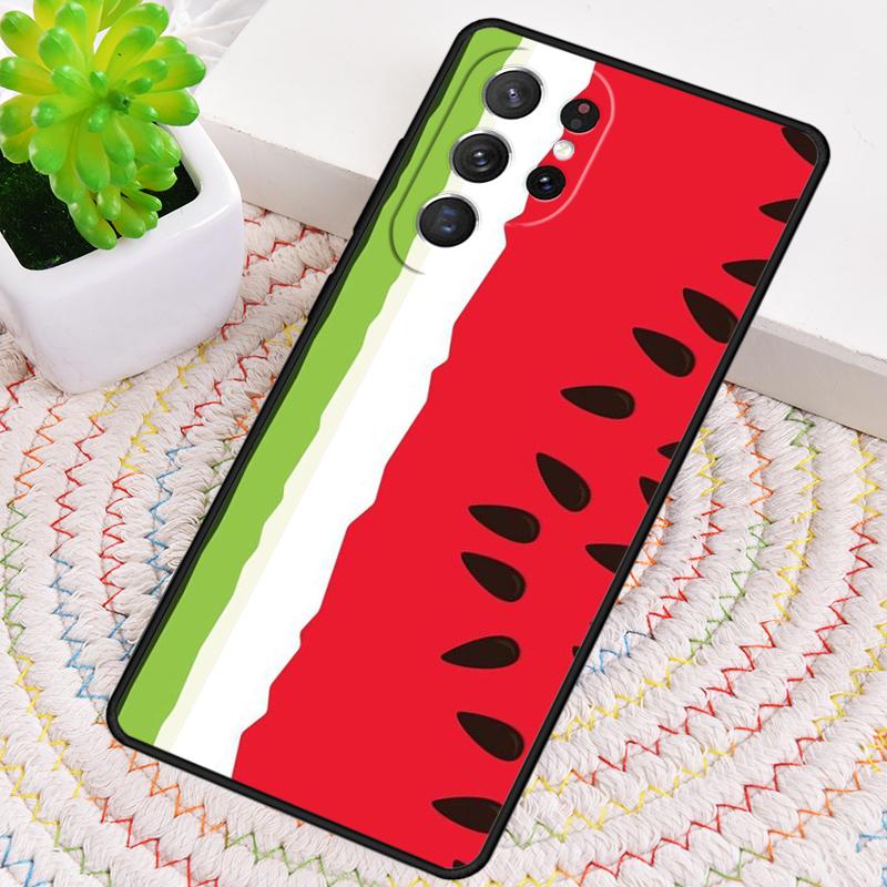 Summer Fruit Watermelon TPU Phone Case For Samsung Galaxy note 10 pro S26 S25 S24 S23 S22 Ultra Plus S21 FE S20 Shockproof Cover