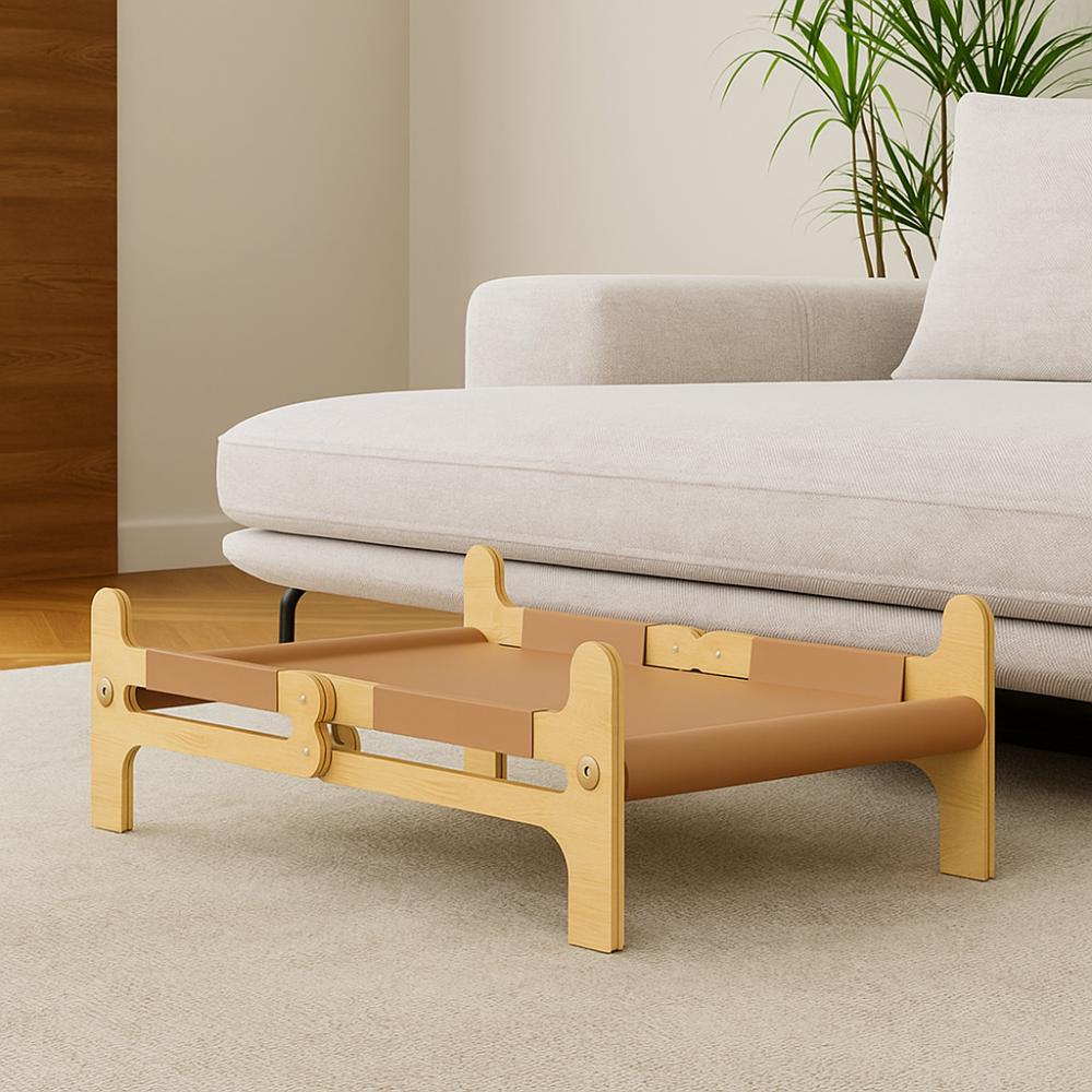 

Wear Resistant Cat Scratcher Bed Breathable Cat Condo Stable Dog Bed Chairs Camping Style A