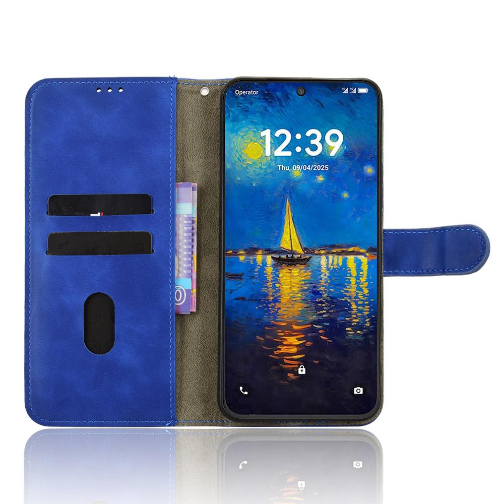 For TCL NxtPaper 60 Ultra 5G Leather Case Skin Feel Anti Drop Wallet Flip Phone Cover